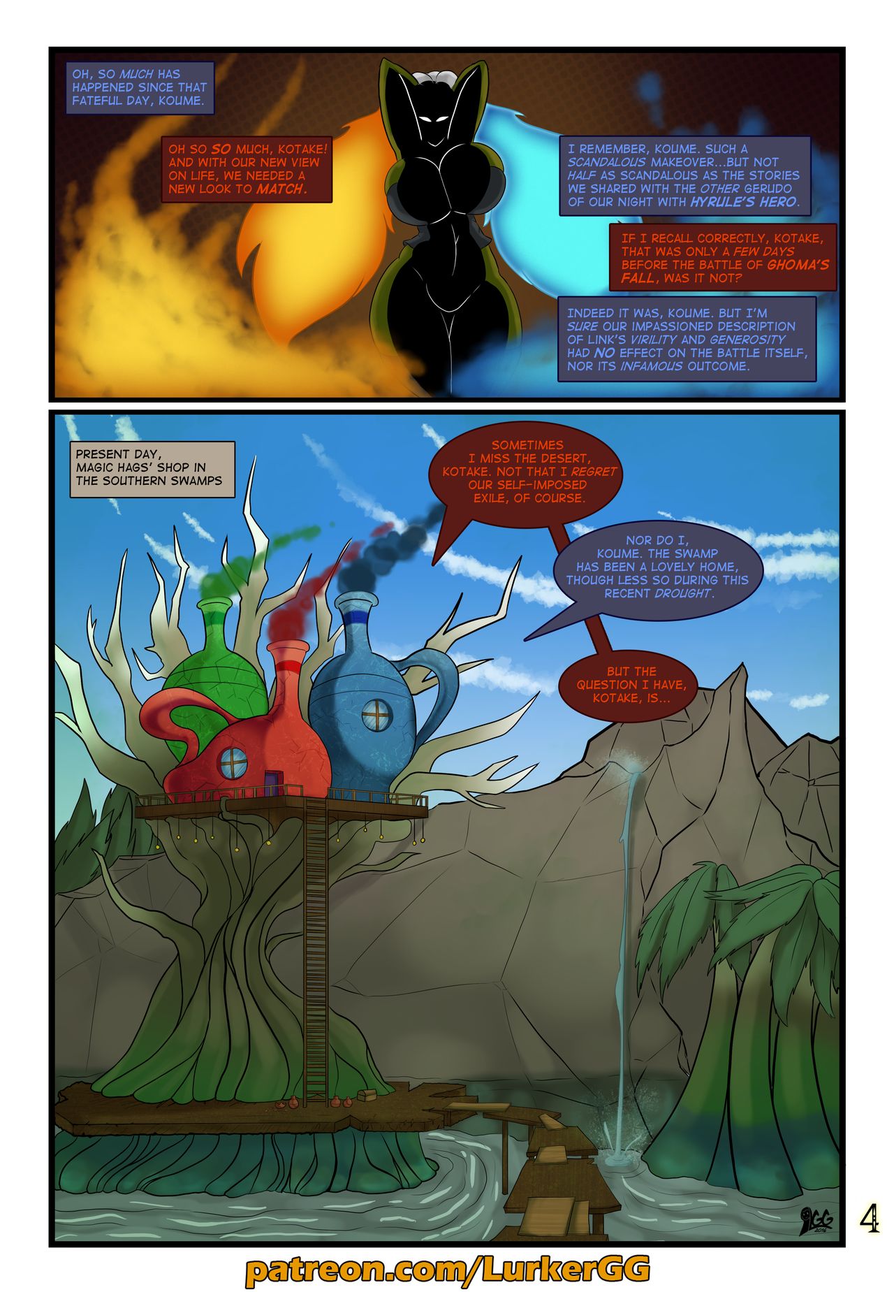 Lending Link Out, Twinrova's Plan; Part 1 page 6 full