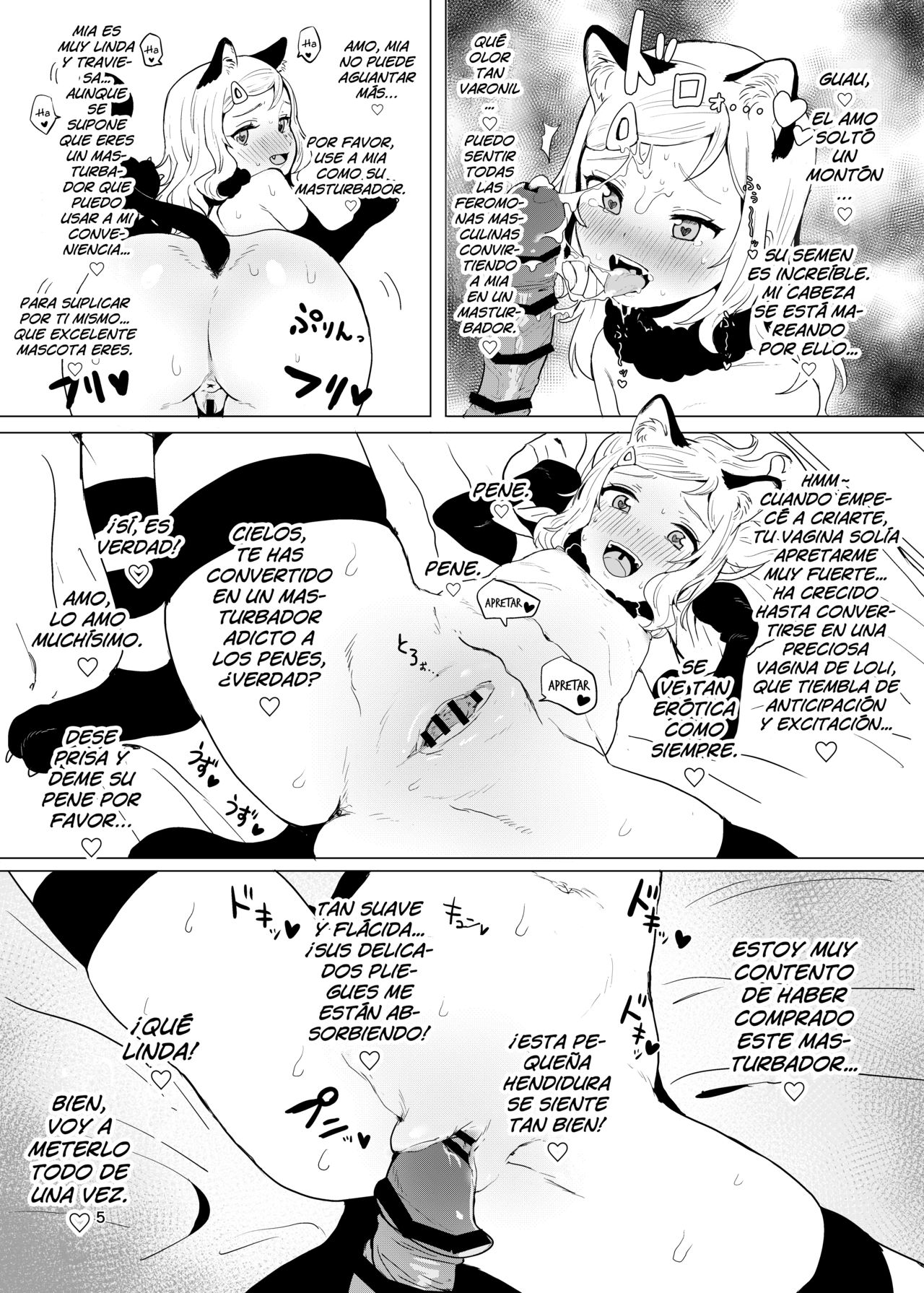 Onaho to Shite Shoujo o Kaeru Tanoshii Sekai | Un mundo fantástico en el que puedes tener a una chica como masturbador. page 4 full