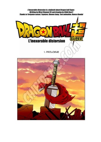 Dragon Ball Super LA DISTORSION INEXORABLE cover