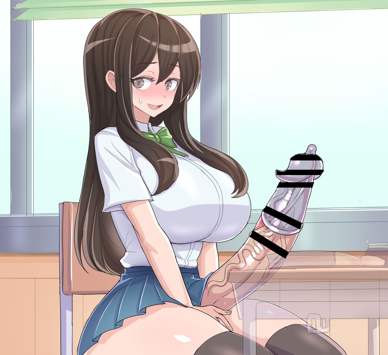 Futanari JK to Fella Nuki page 1 full