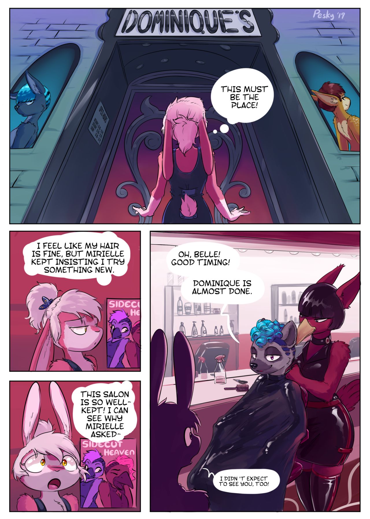 Bunny Bobs Her Hair page 1 full