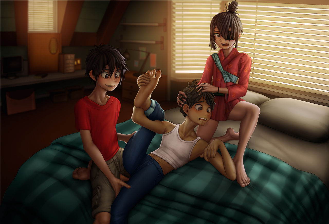 Commission - Hiro, Miguel, Kubo page 2 full