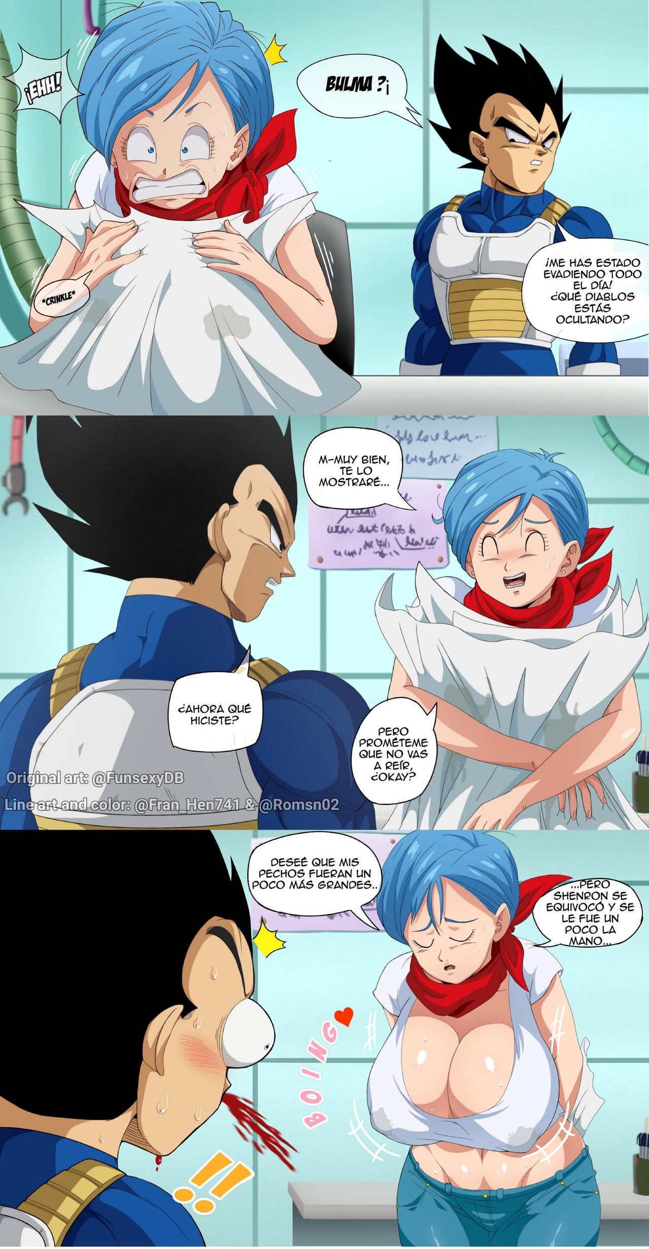 Bulma's New Boobs page 1 full