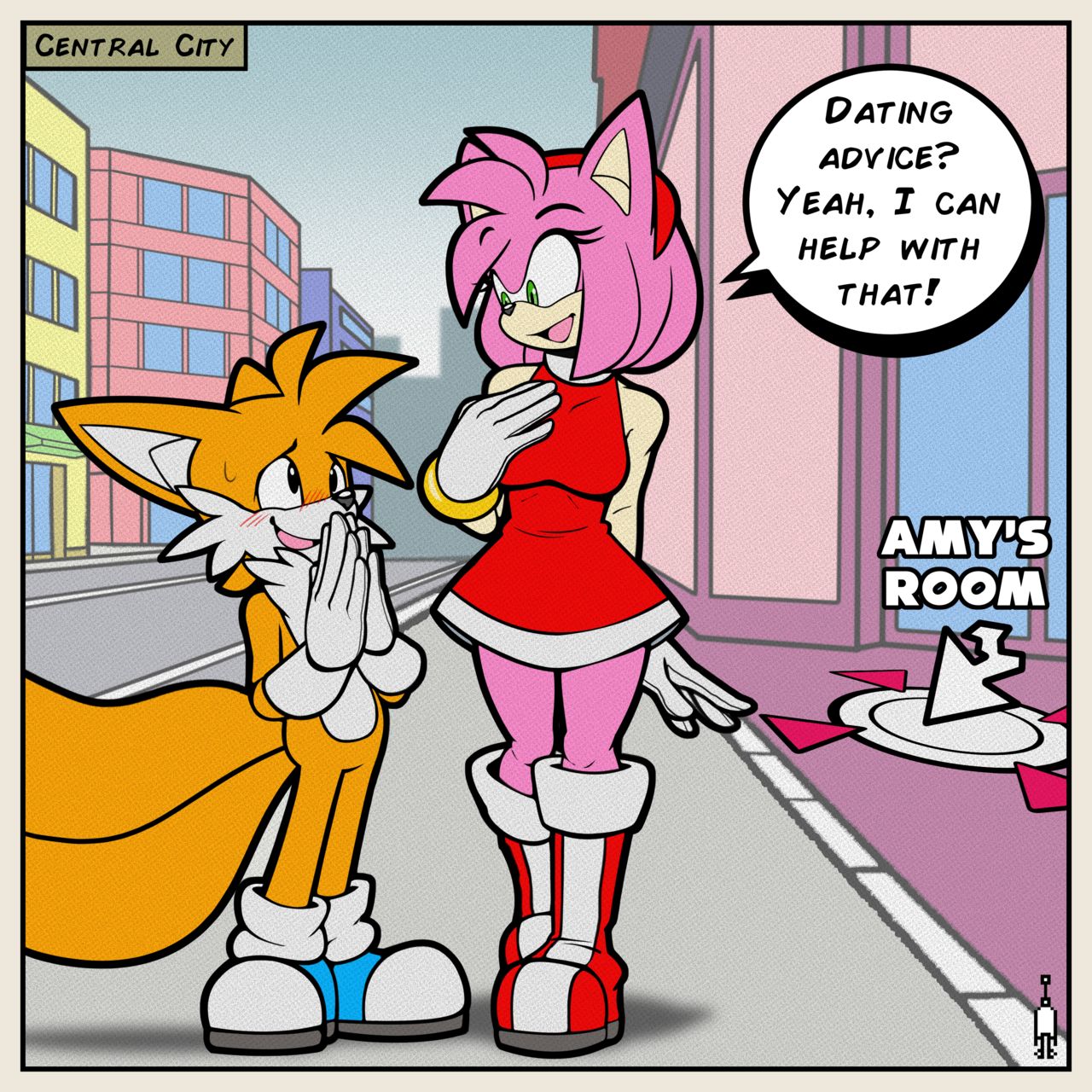 "Tails' Tail Tour" page 1 full