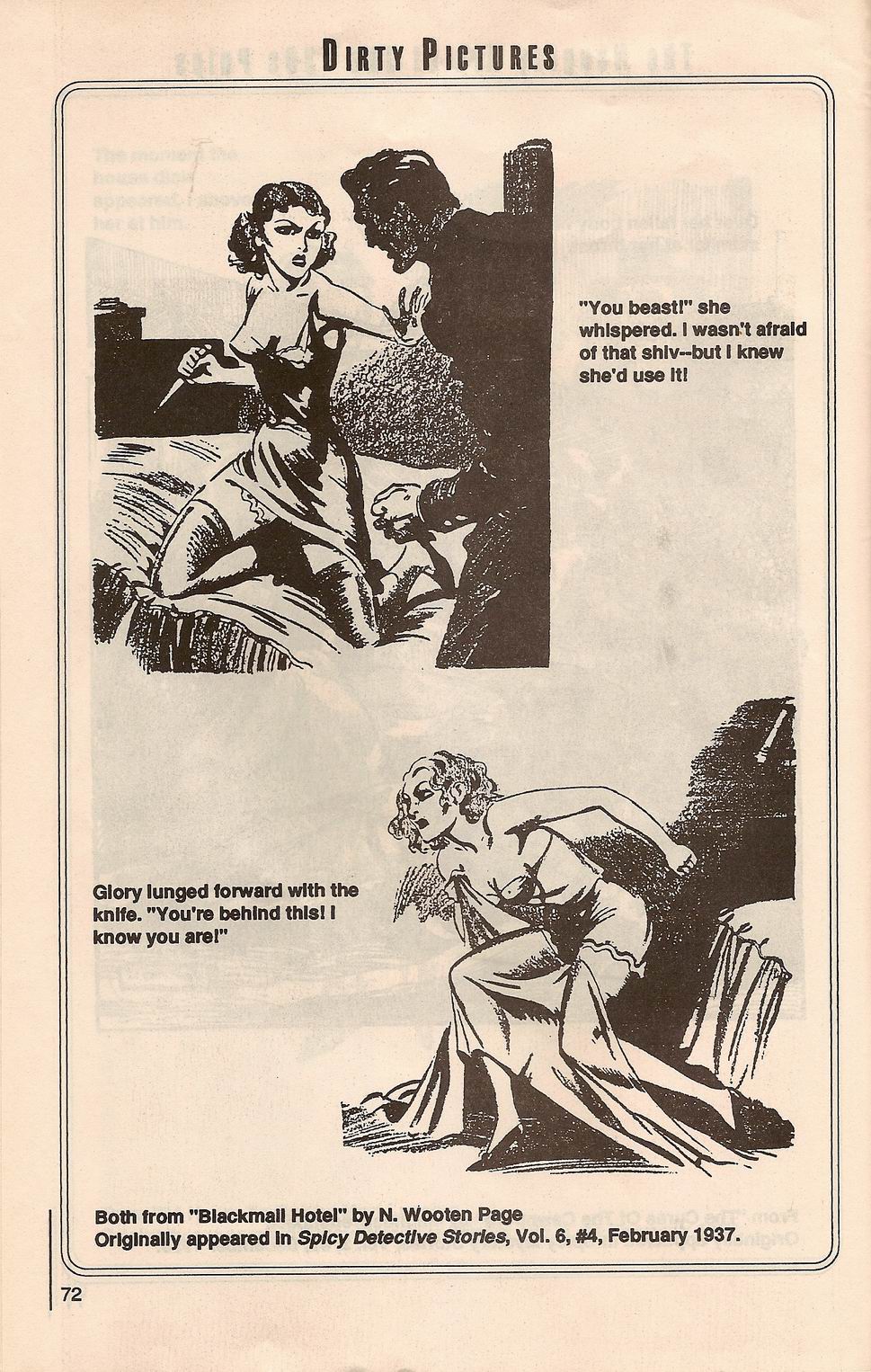 Dirty Pictures: The Naughty Art of the '30s Pulps #3 page 10 full