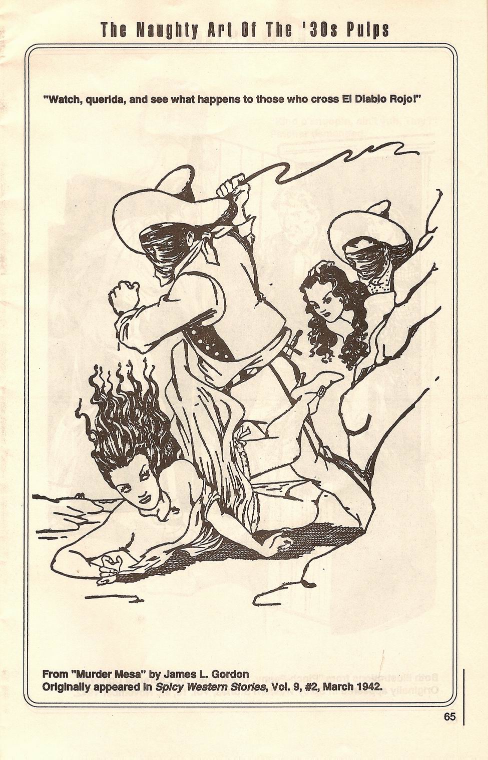 Dirty Pictures: The Naughty Art of the '30s Pulps #3 page 3 full