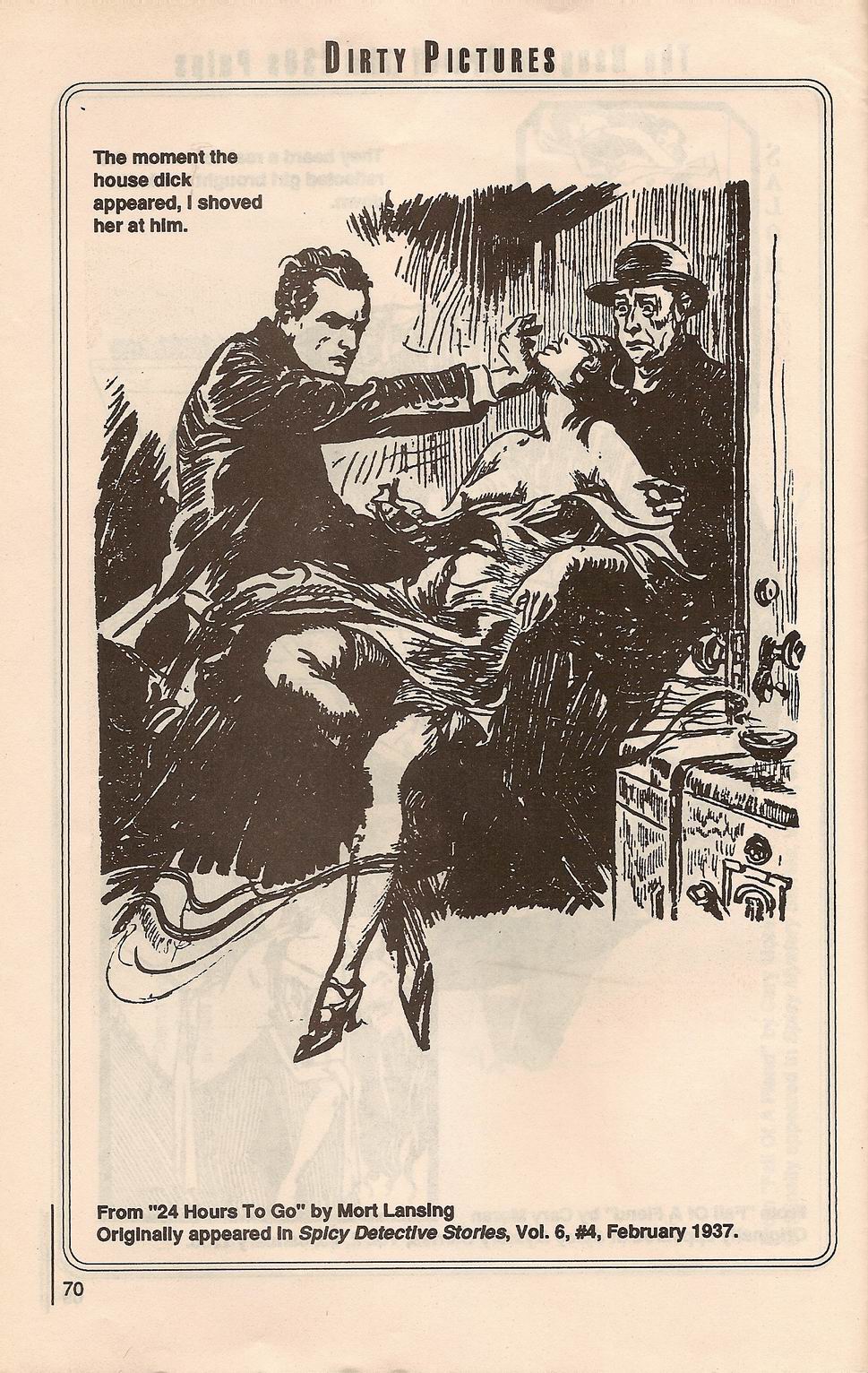 Dirty Pictures: The Naughty Art of the '30s Pulps #3 page 8 full