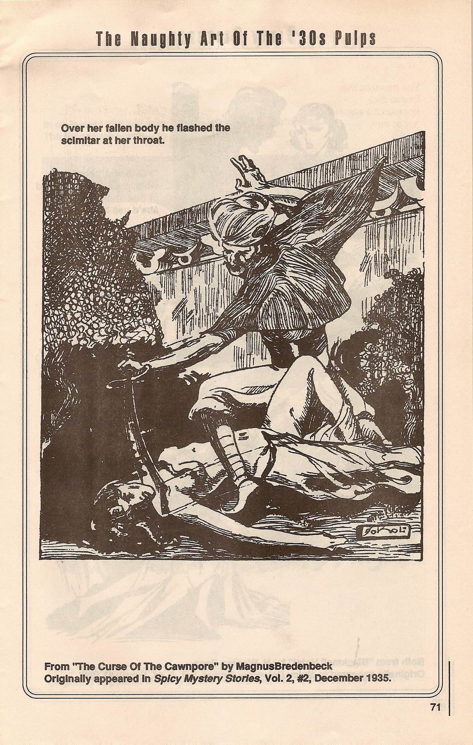 Dirty Pictures: The Naughty Art of the '30s Pulps #3 page 9 full