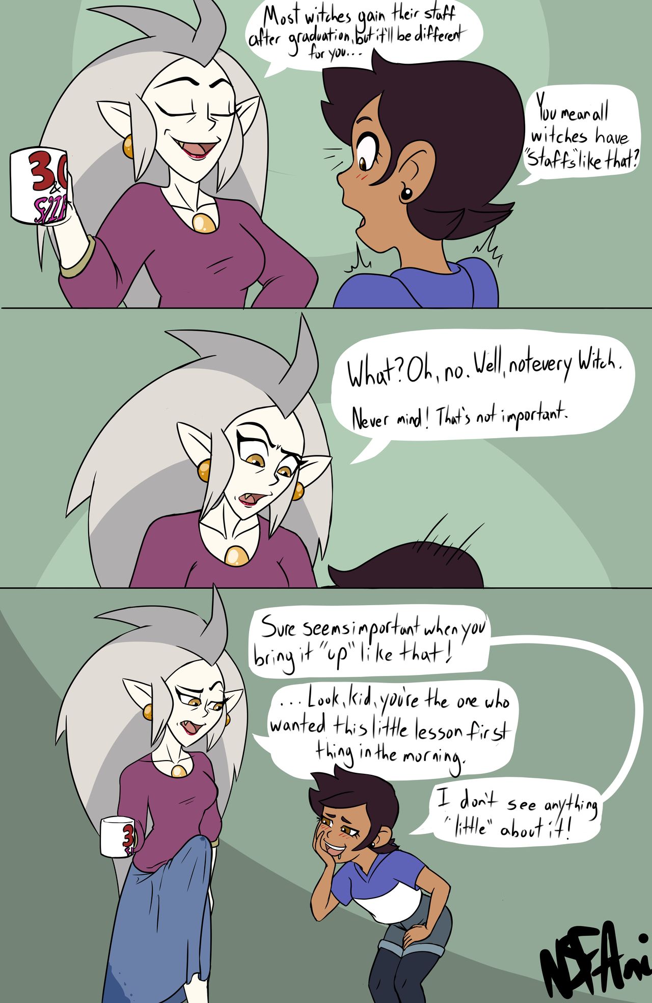 The Witch's Staff page 1 full