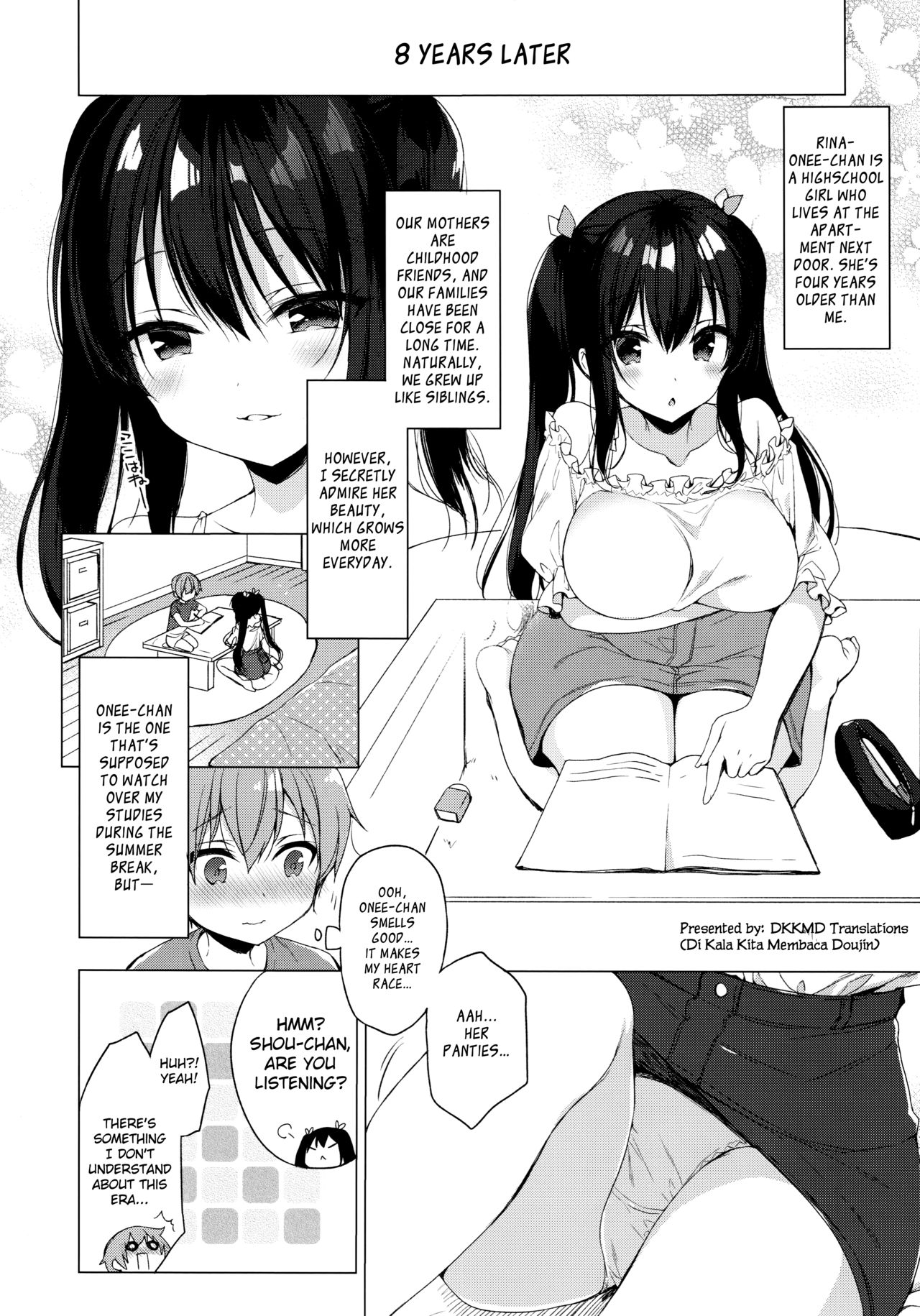 Succubus-kei Onee-chan wa Misetagari | Things That the Demi-Succubus Onee-Chan Wants to Show Me page 3 full