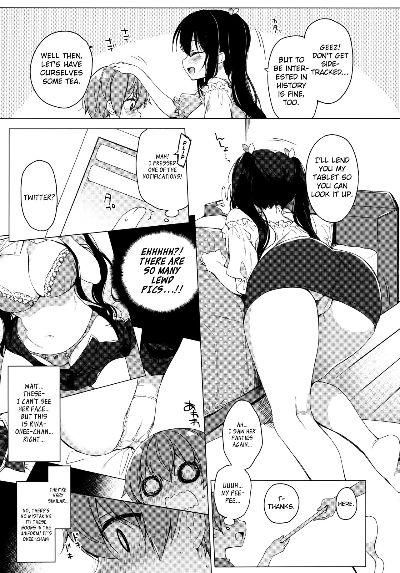 Succubus-kei Onee-chan wa Misetagari | Things That the Demi-Succubus Onee-Chan Wants to Show Me page 4 full