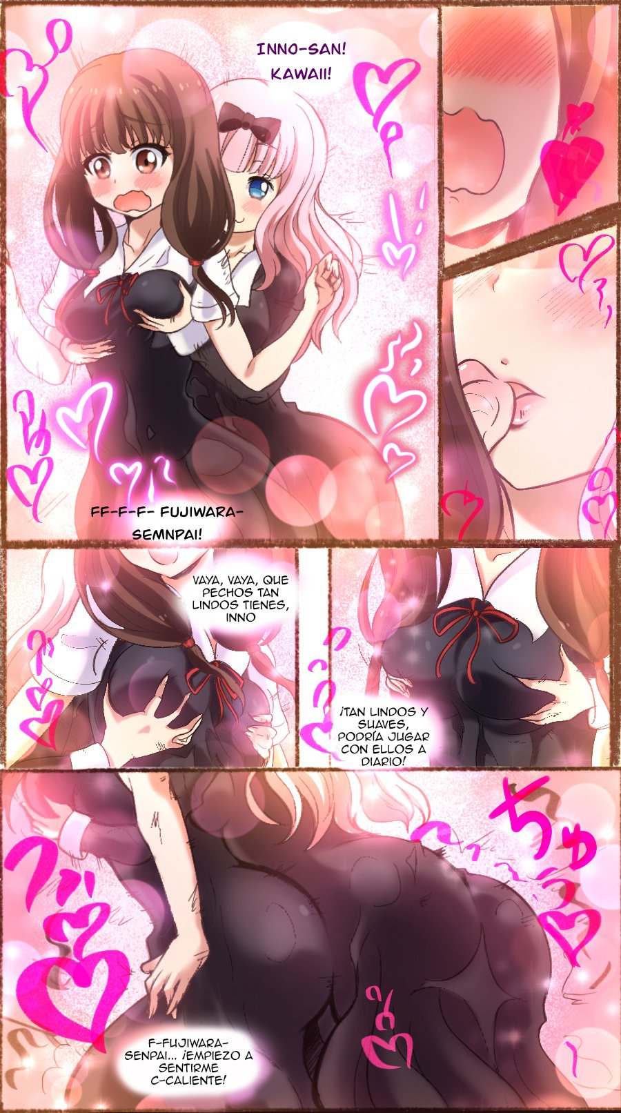 Kaguya Sama Yuri Doujinshi page 2 full