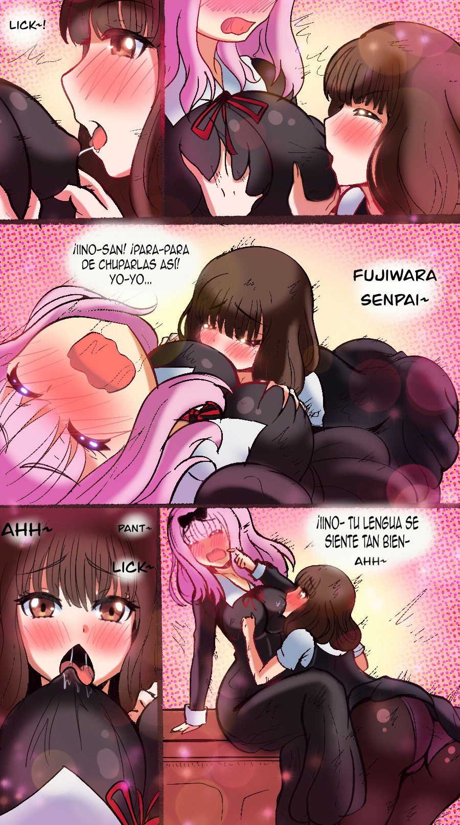 Kaguya Sama Yuri Doujinshi page 5 full