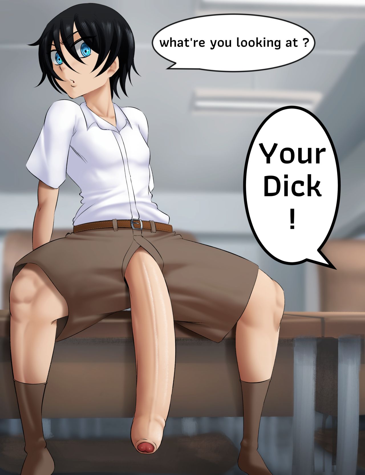 Little Boi with Big Sausage page 1 full