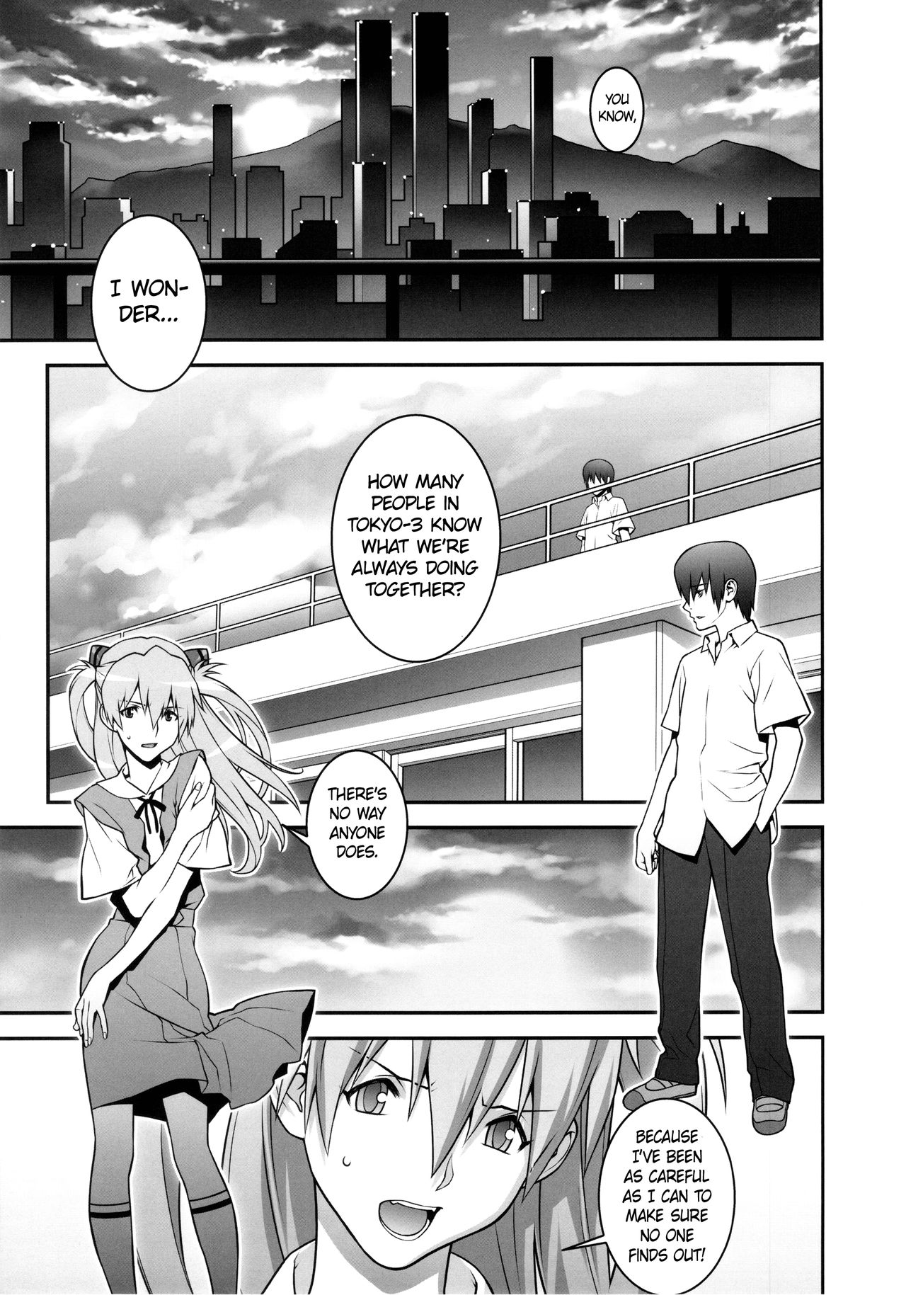 Onedari Asuka | Begging Asuka   =White Symphony= page 4 full