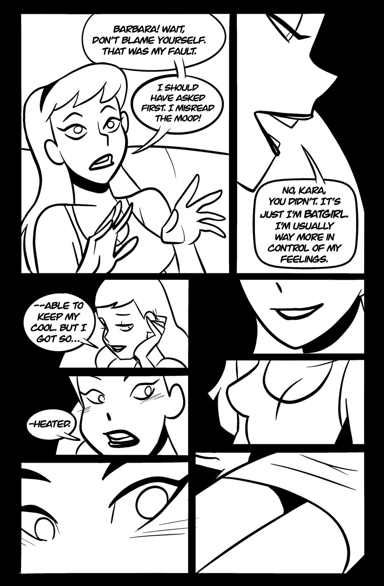 - DC Comics - Batgirl/Supergirl: Girls Finest page 6 full