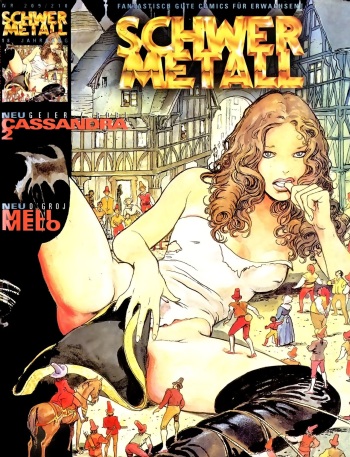Schwermetall #209-210 cover