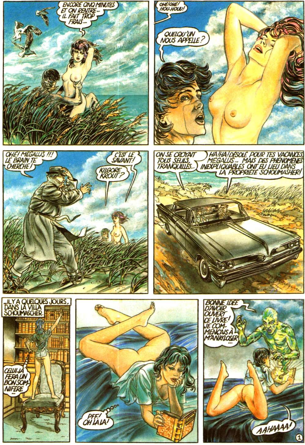 Aventure de Megalus - La planète des ombres French page 3 full