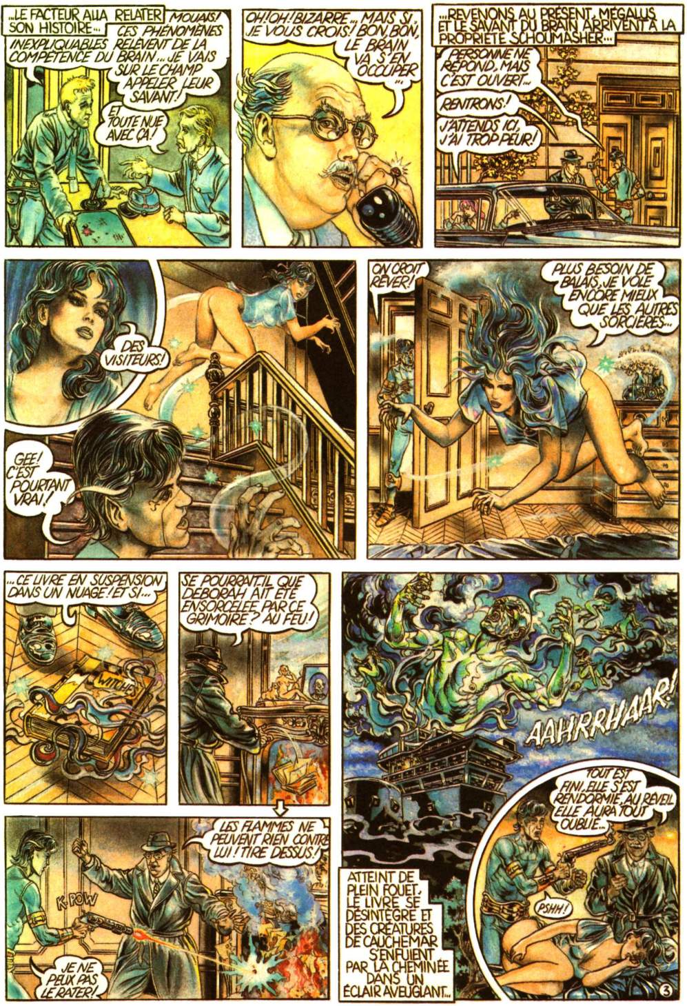 Aventure de Megalus - La planète des ombres French page 5 full
