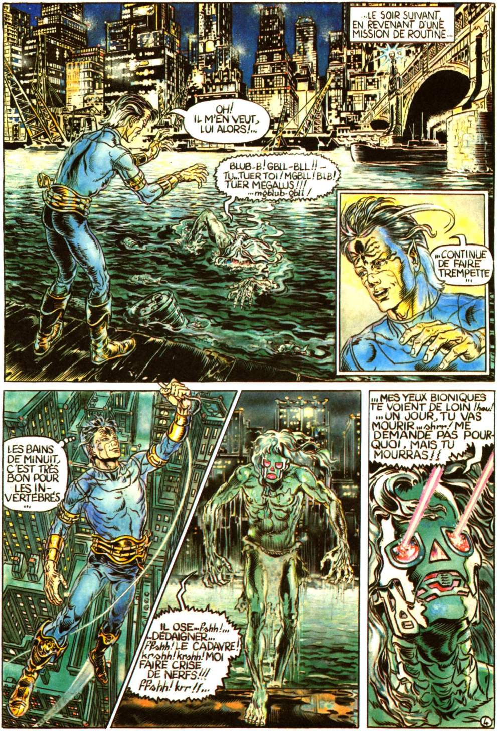 Aventure de Megalus - La planète des ombres French page 6 full