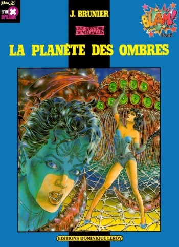 Aventure de Megalus - La planète des ombres French cover