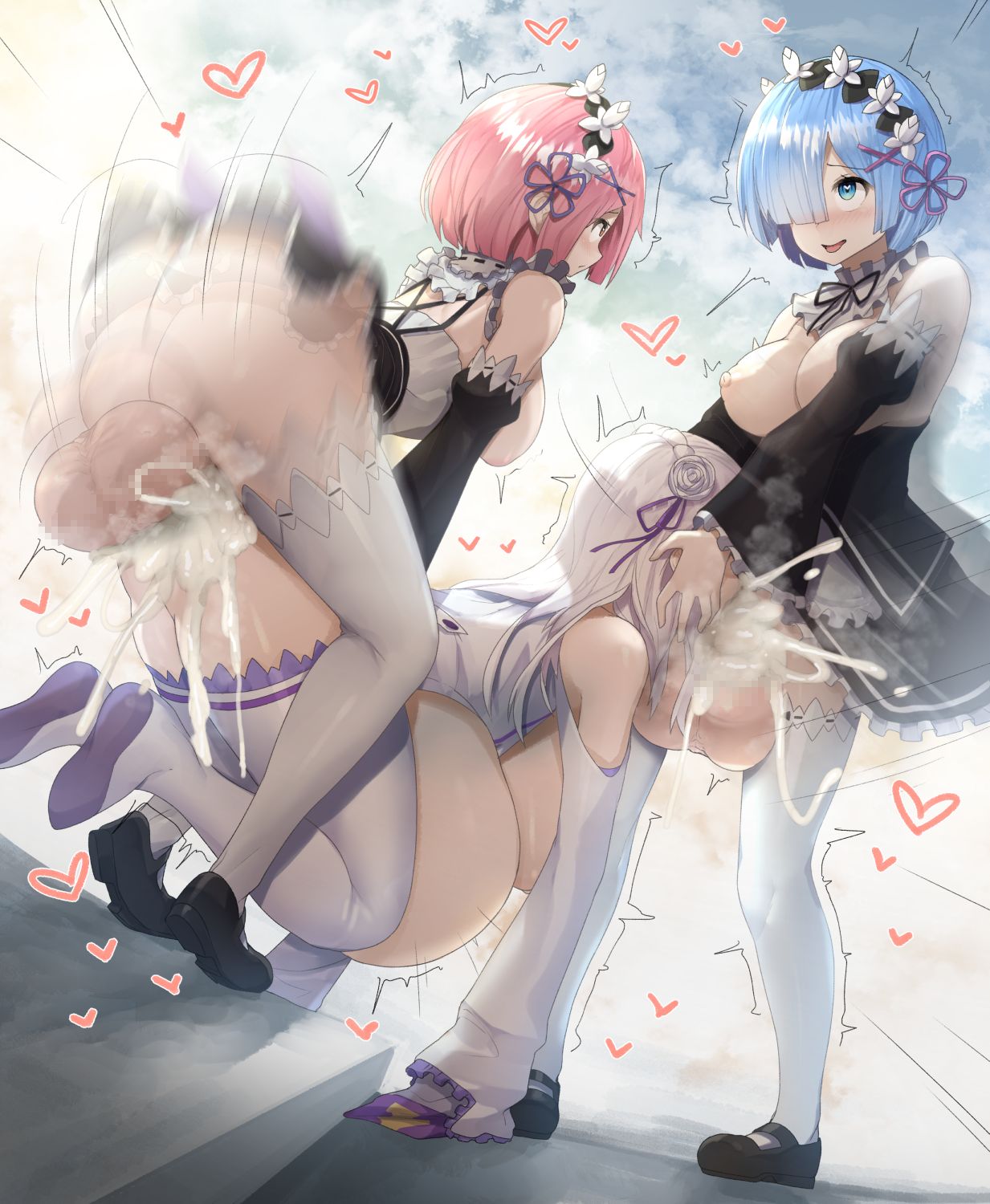 RemRam x Emelia spitroast / urethral fuck page 3 full