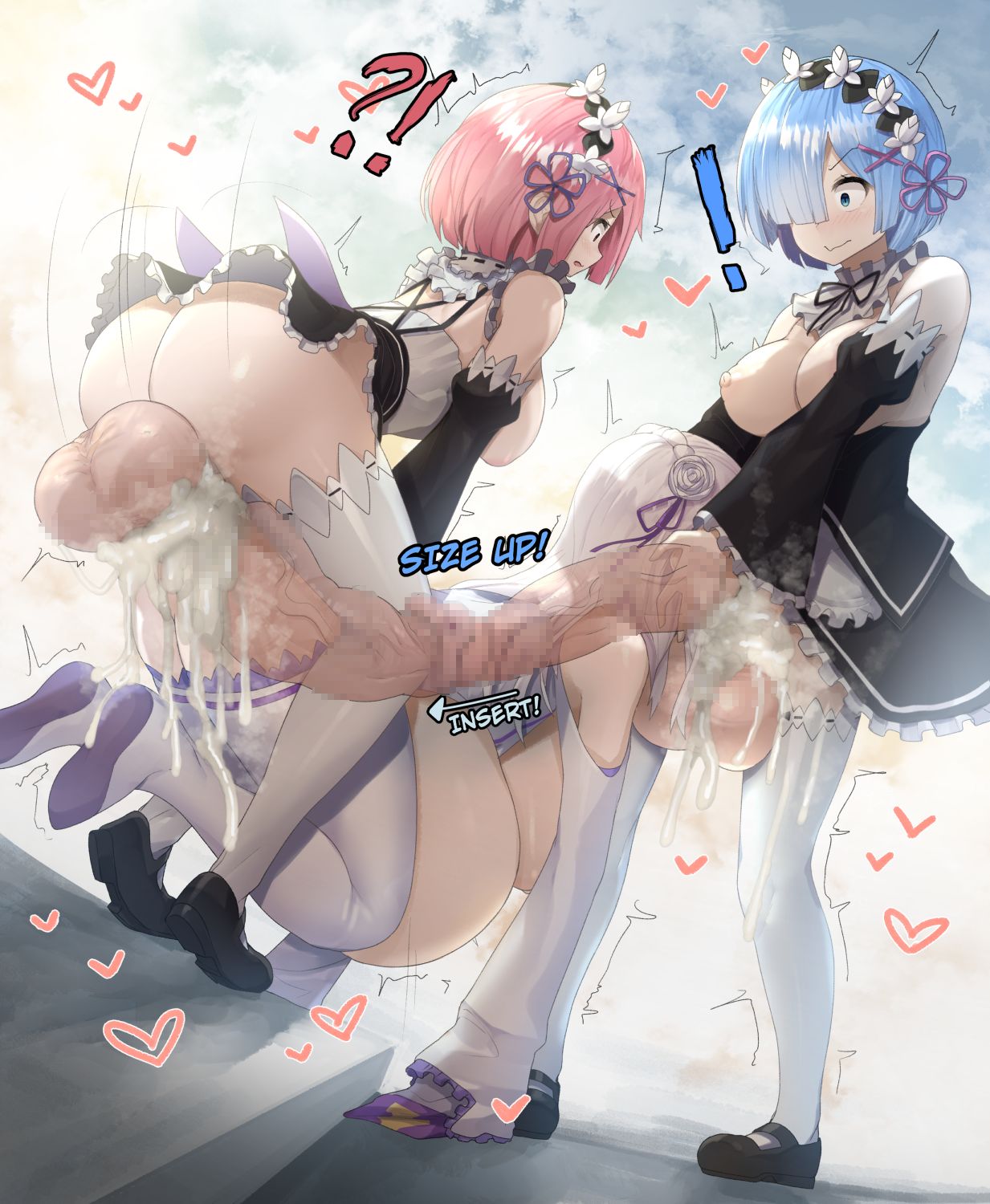 RemRam x Emelia spitroast / urethral fuck page 4 full