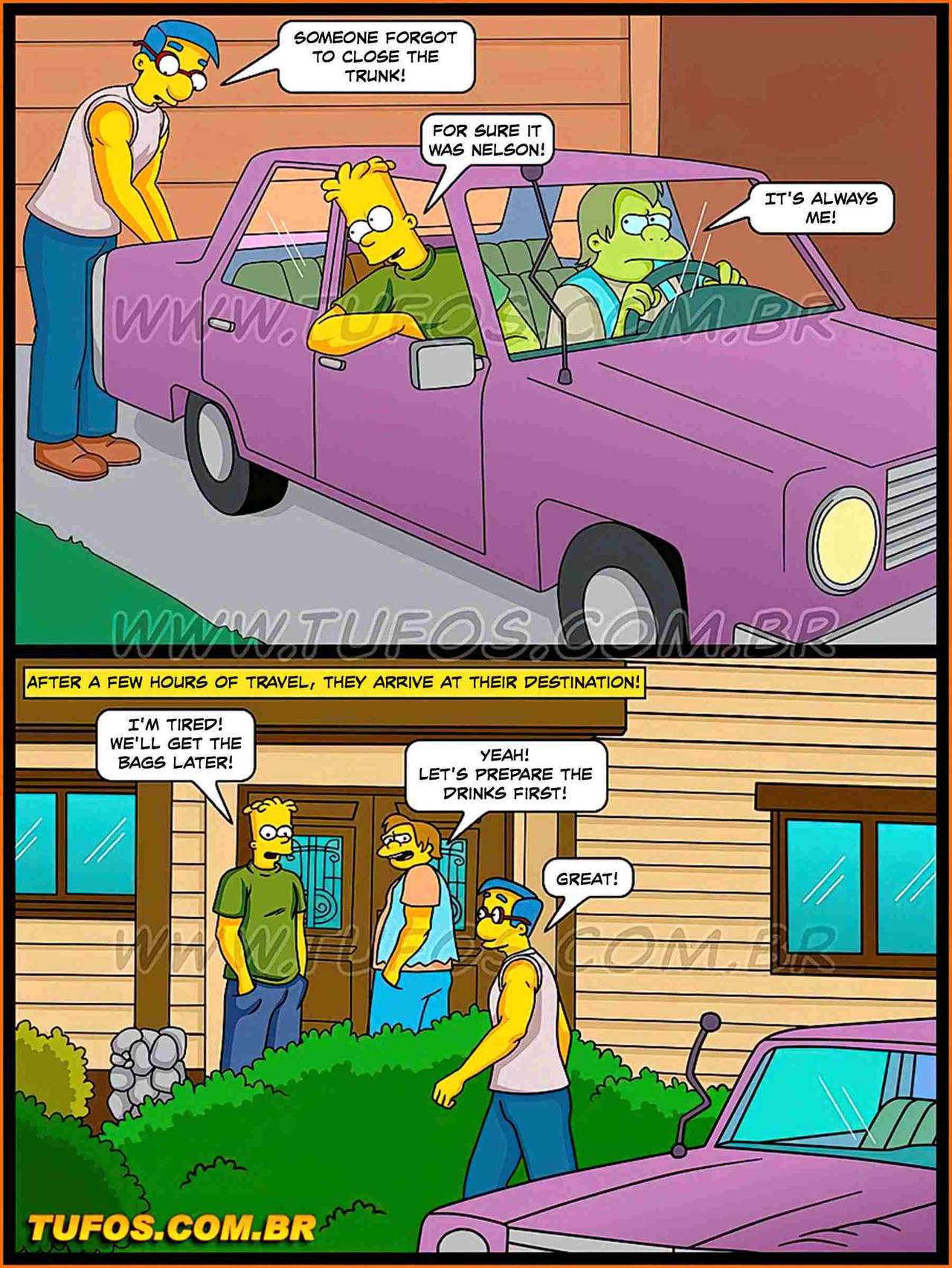 Os Simptoons 33 – Crazy Holiday In The Country House – Tufos - english page 3 full