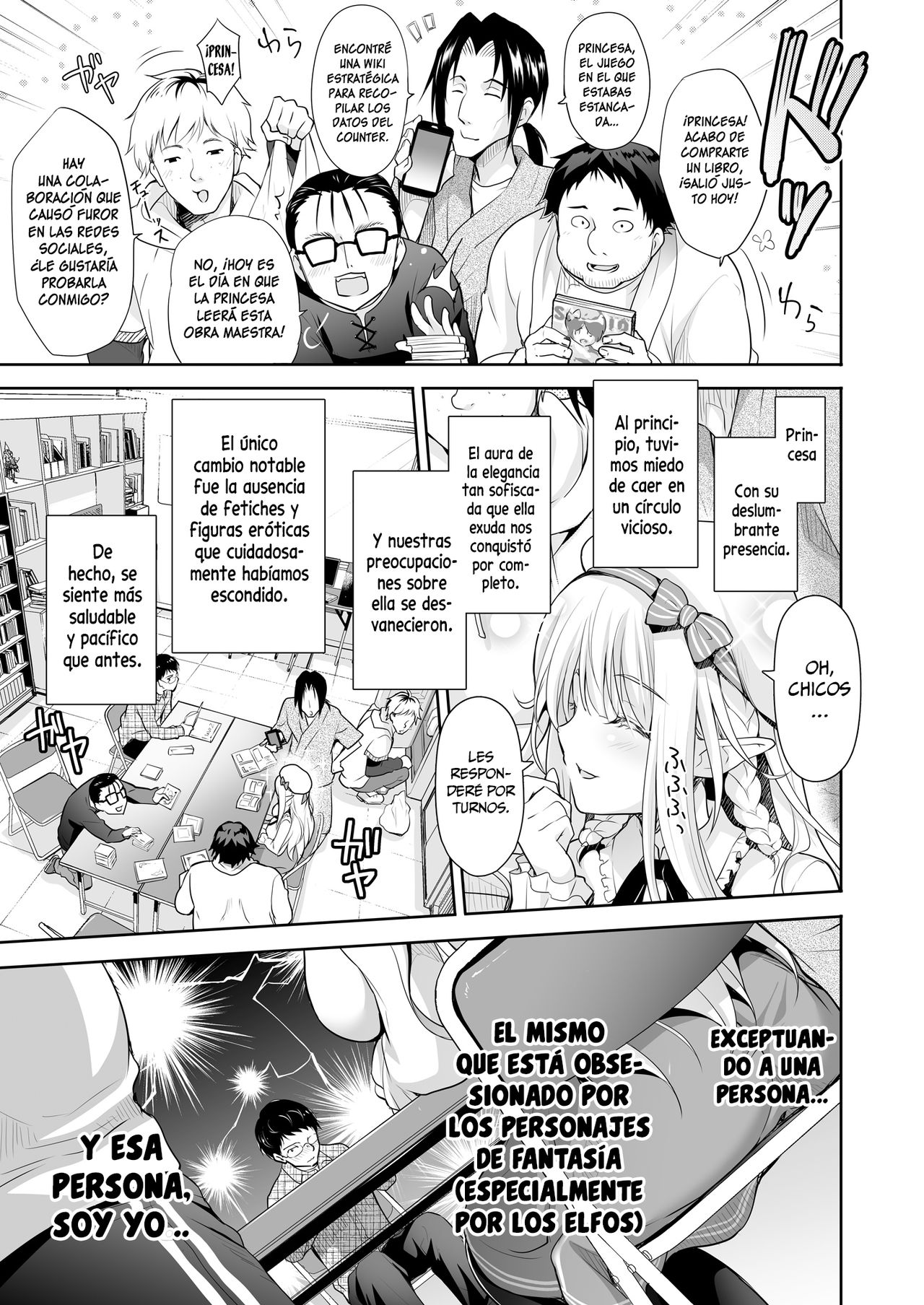 OtaCir no Elf Hime | La Princesa Elfo del Club Otaku page 8 full