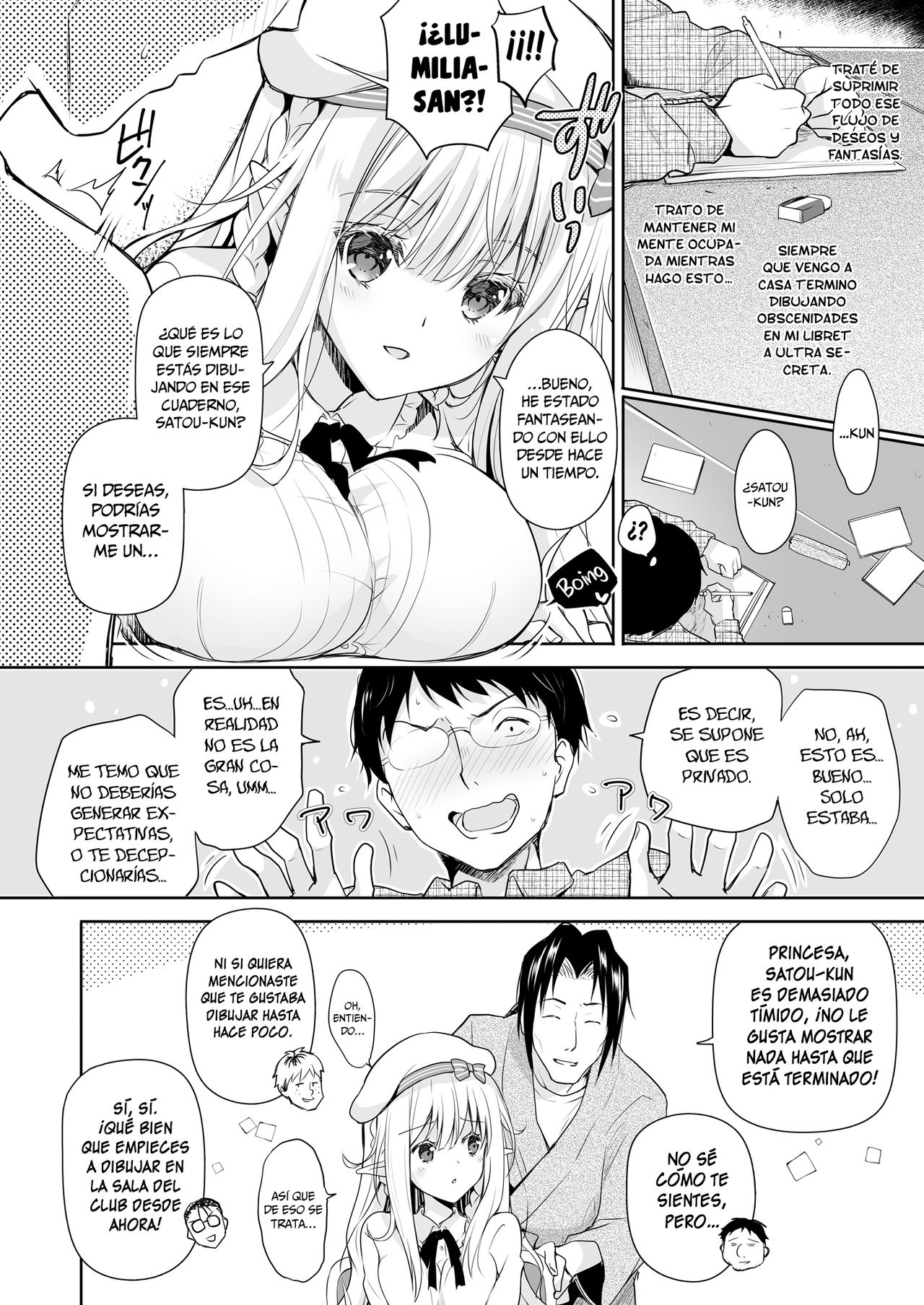 OtaCir no Elf Hime | La Princesa Elfo del Club Otaku page 9 full