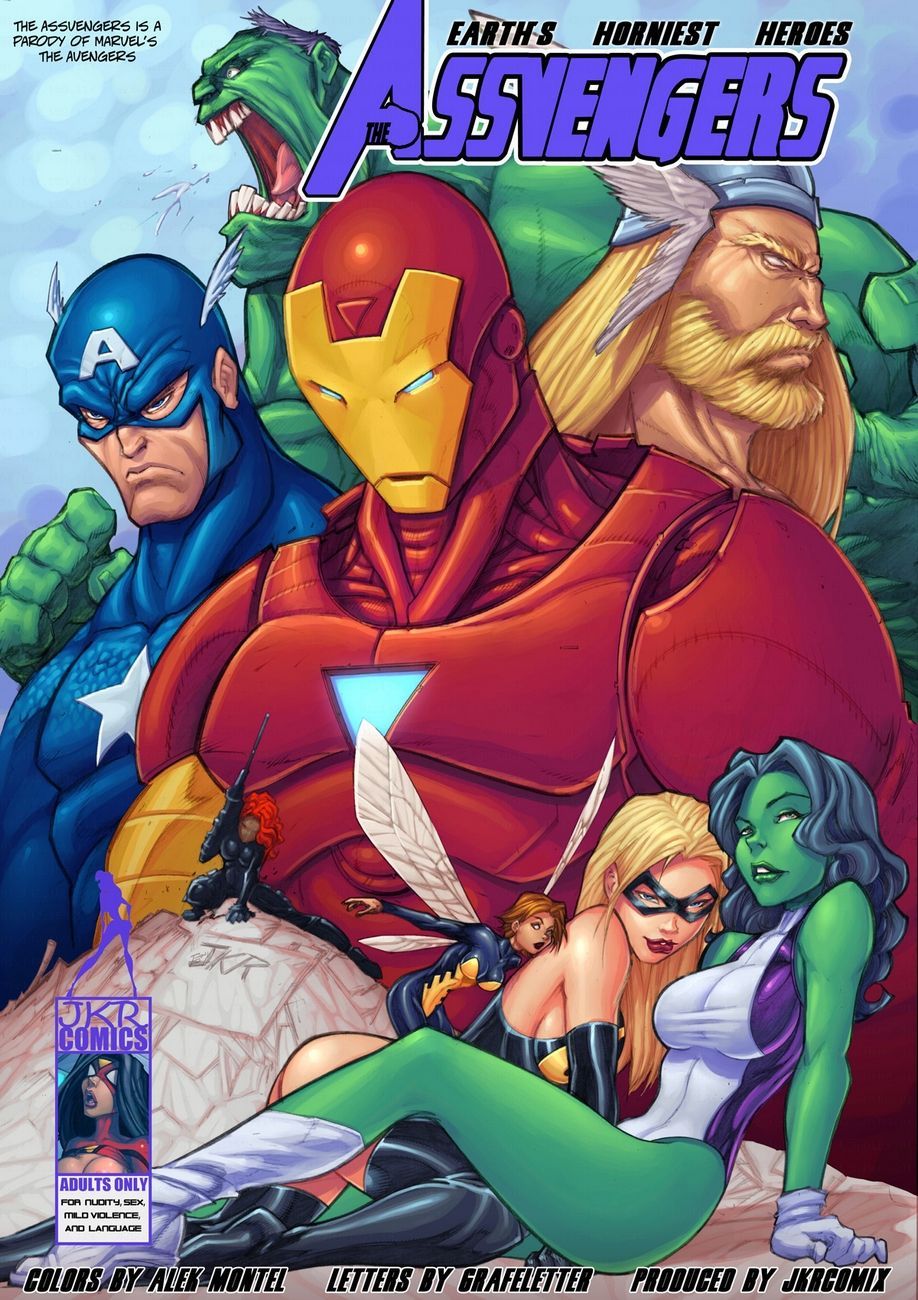 The Assvengers 1 page 1 full