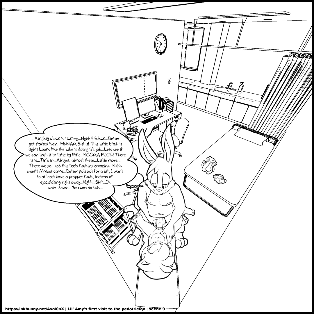 Lil' Amy's first visit to the Pedotrician page 10 full
