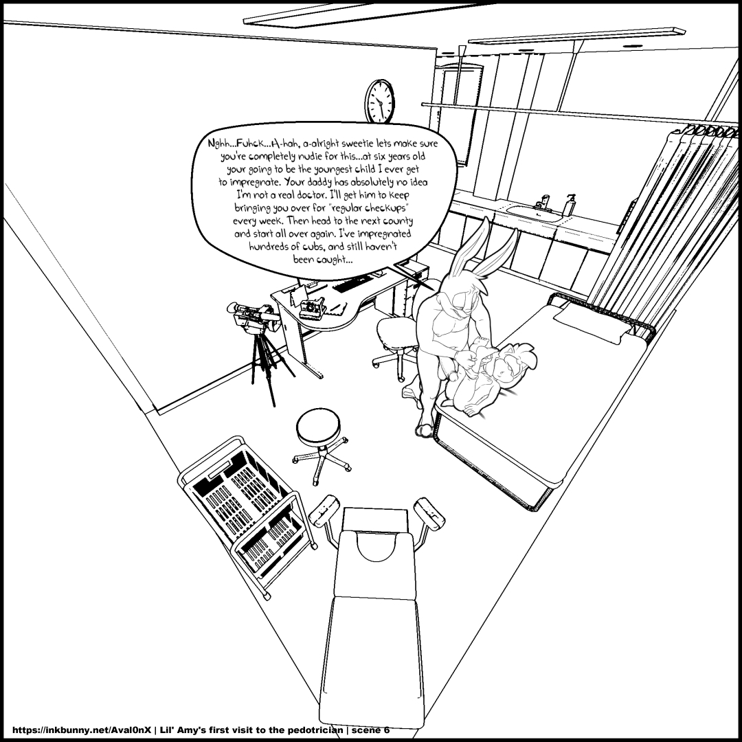 Lil' Amy's first visit to the Pedotrician page 7 full