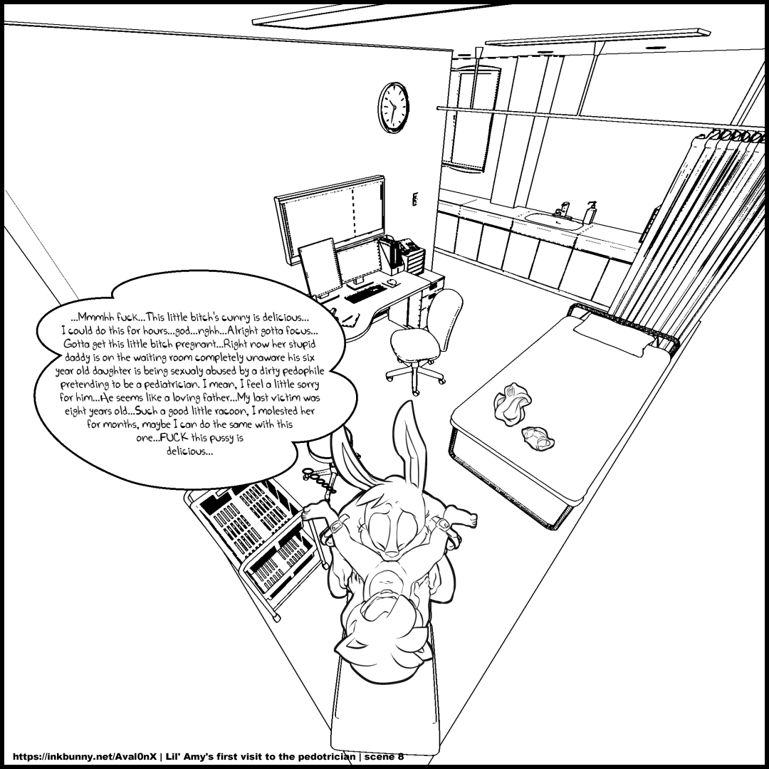 Lil' Amy's first visit to the Pedotrician page 9 full
