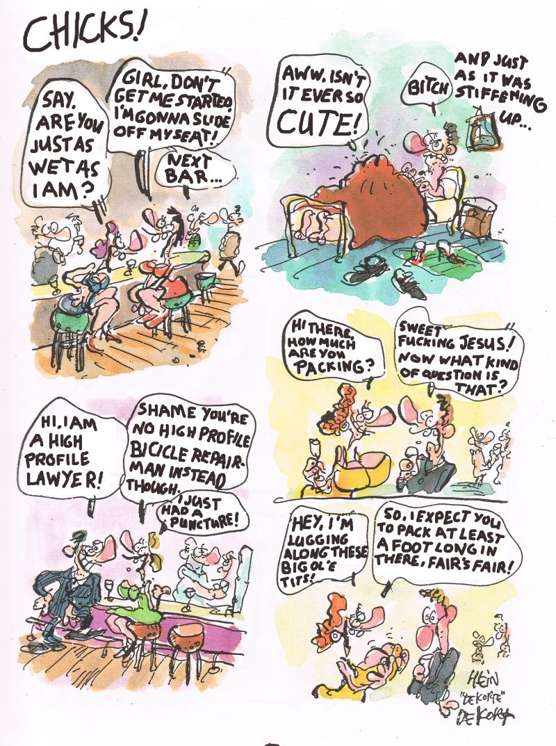 Hein De Kort presents "Pardon Dickhead" Hitting the right note page 3 full