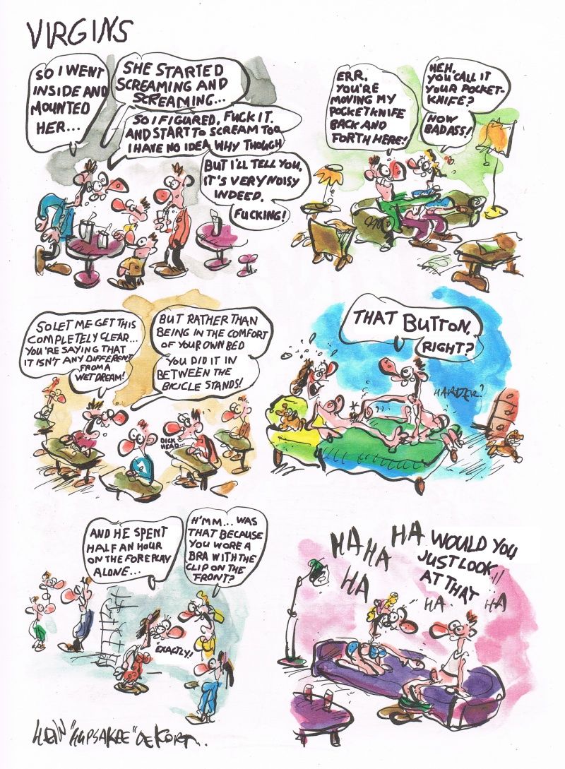 Hein De Kort presents "Pardon Dickhead" Hitting the right note page 5 full