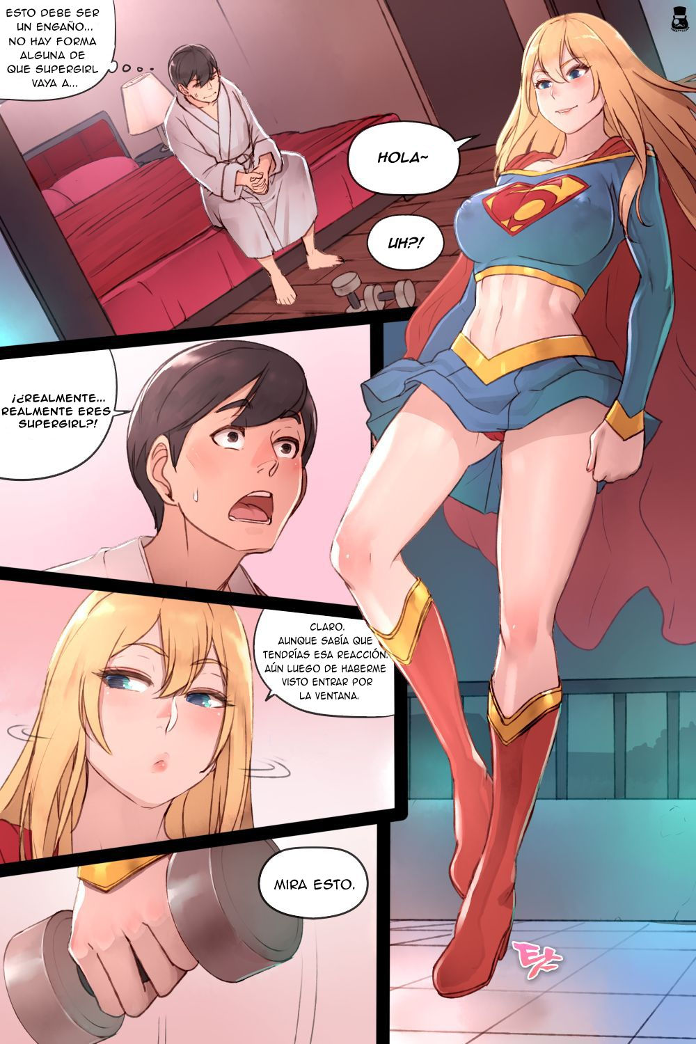 Supergirl's Secret Service page 2 full