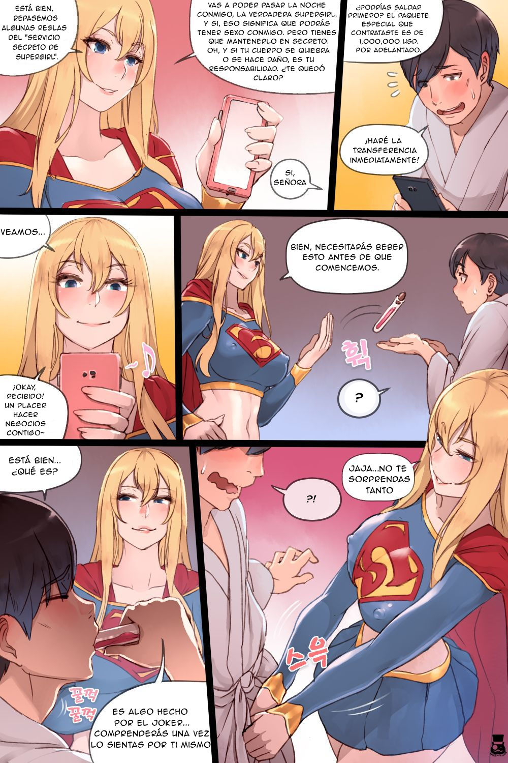 Supergirl's Secret Service page 4 full