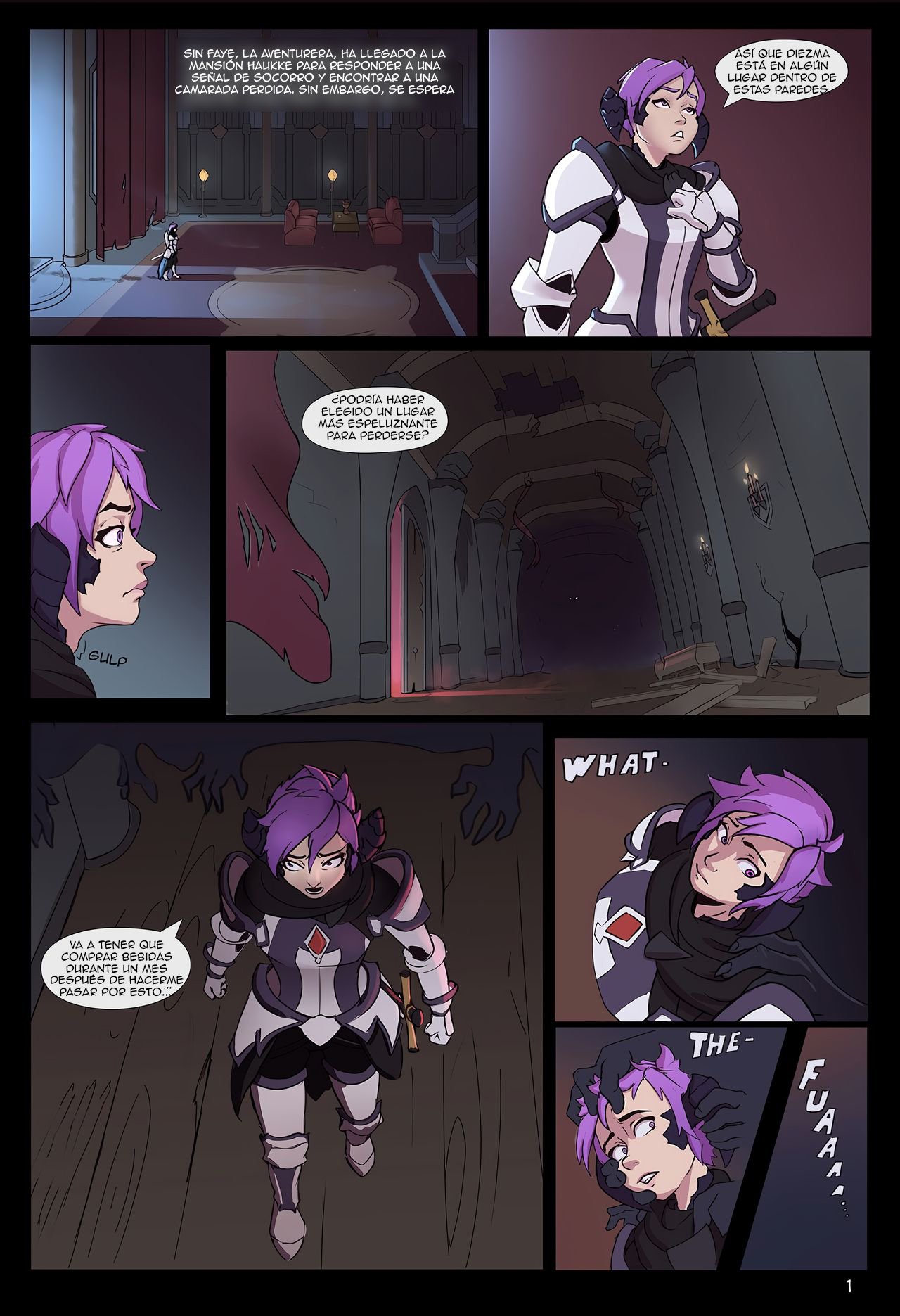 Spooky Manor page 1 full
