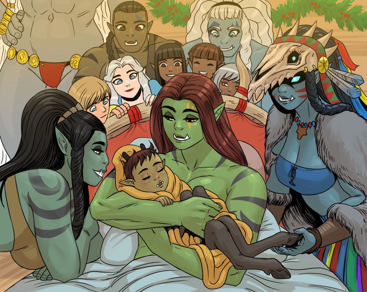 Orcgirl Gangabanga page 8 full