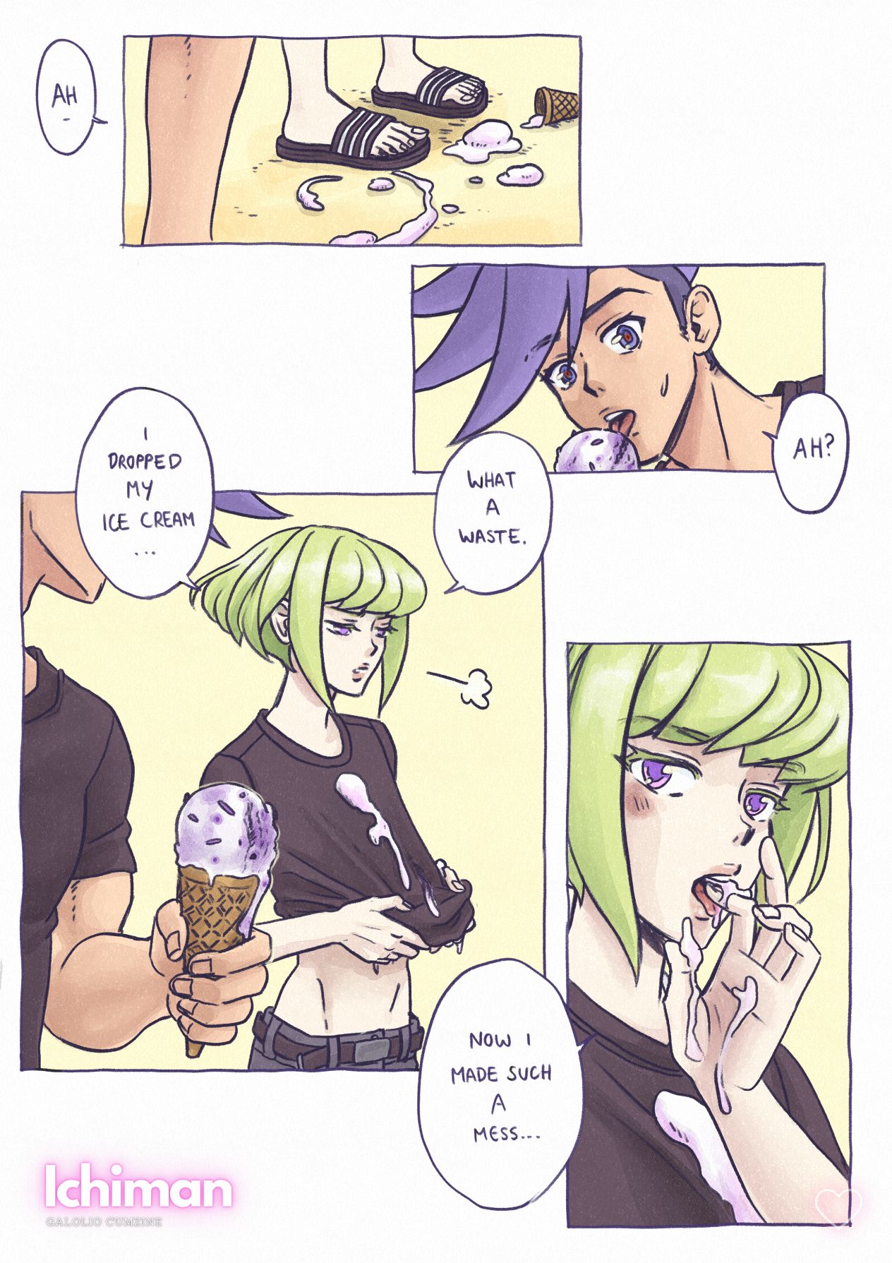 Hot Ice Cream - page 1 full