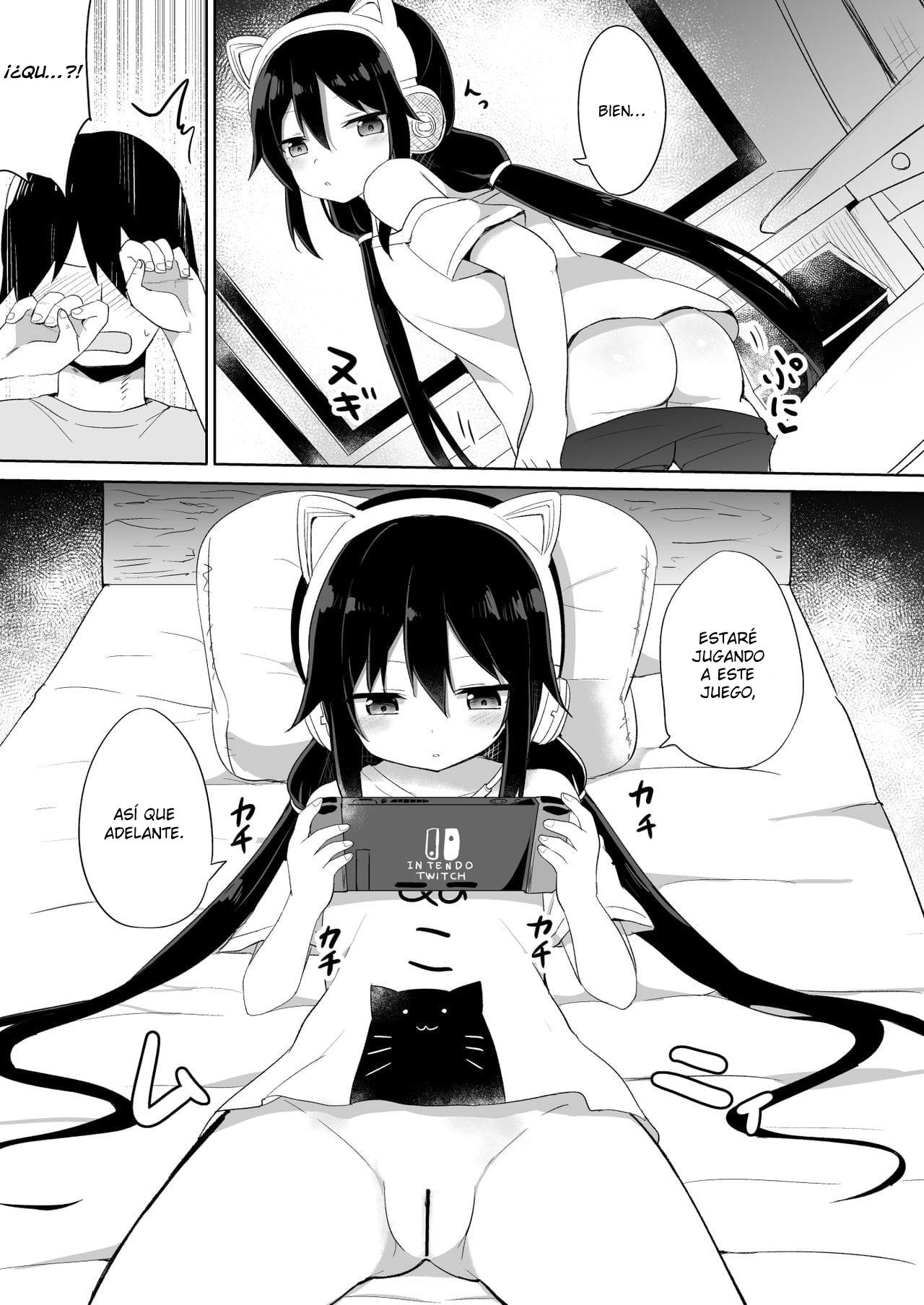Downer-kei Gamer Otouto ga Nii-san Sukisuki Imouto Succubus ni Naru made | From a Downer Gamer Little Brother♂ to a Little Sister♀ Succubus Who Loves Nii-san page 7 full
