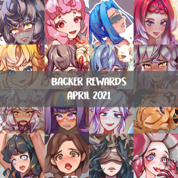 Rewards for April 2021 cover