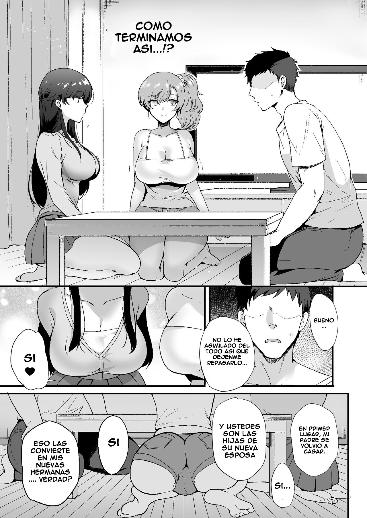 Erosugiru Doukyonin ~ Dosukebe Shimai to 1K Doukyo Seikatsu ~ page 7 full