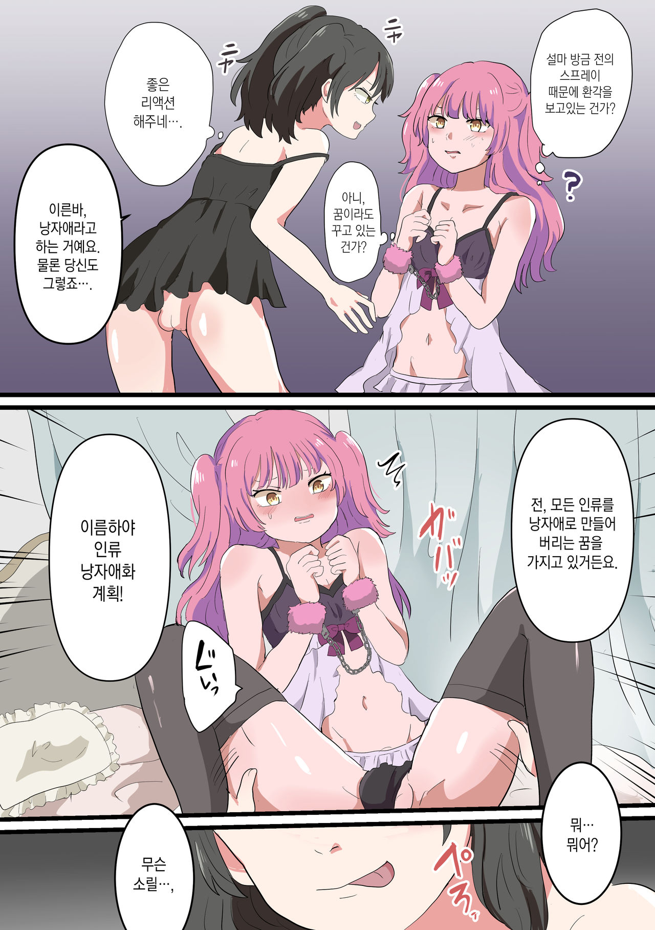 Jinrui Otokonoko-ka Keikaku | 인류 낭자애화 계획 page 8 full