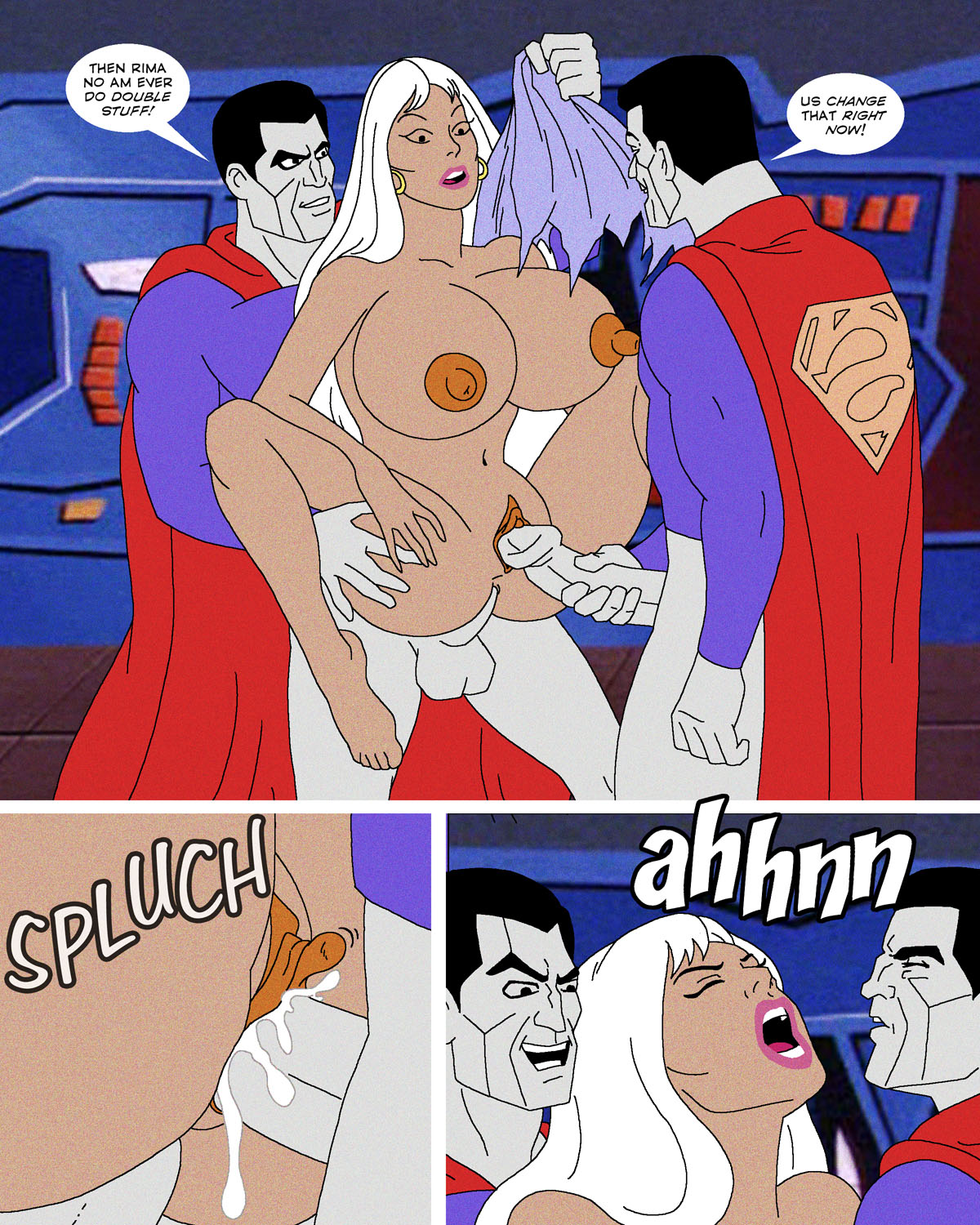Super Friends with Benefits: Excess with Bizarros page 8 full