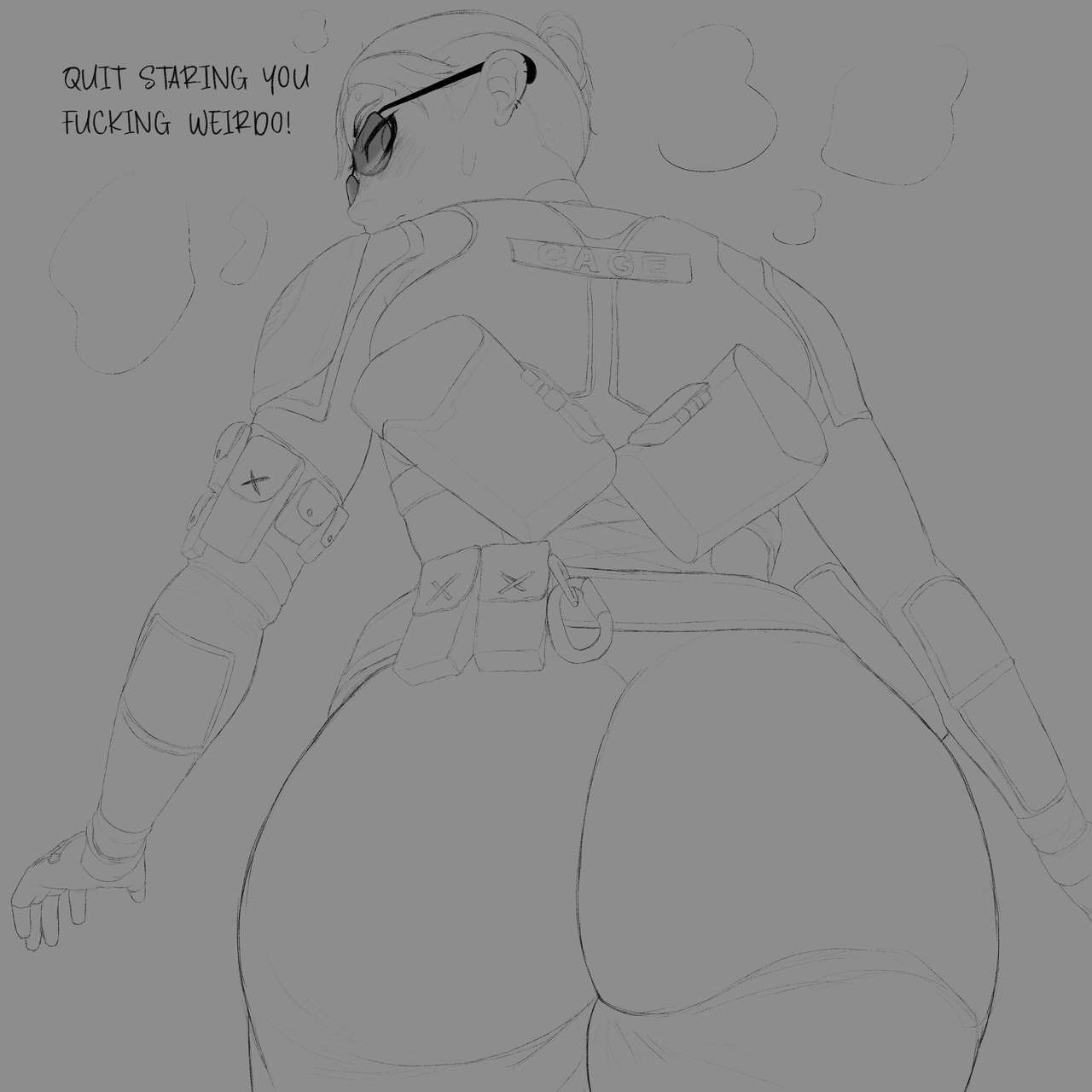 Cassie Cage has a Surprise page 2 full