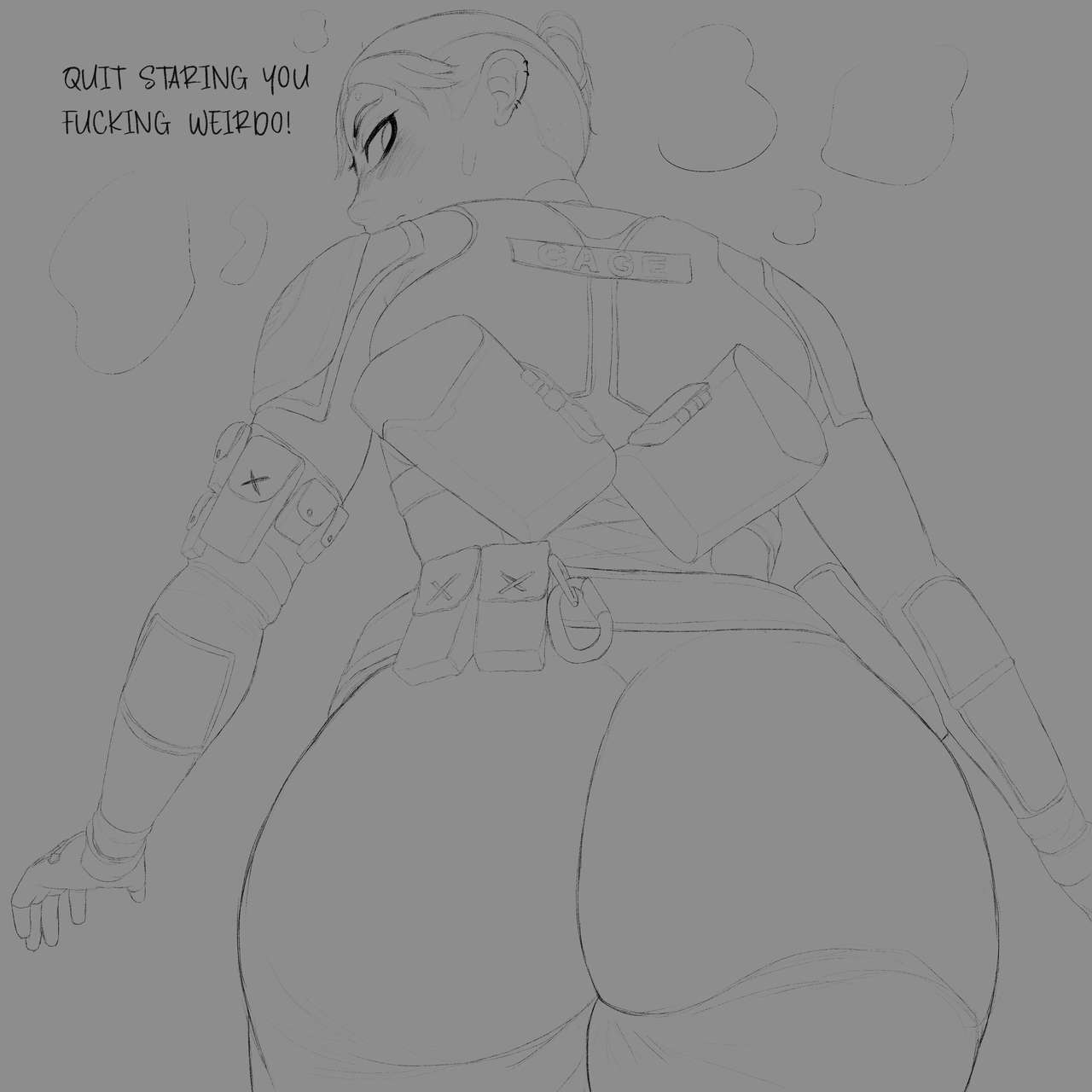 Cassie Cage has a Surprise page 4 full