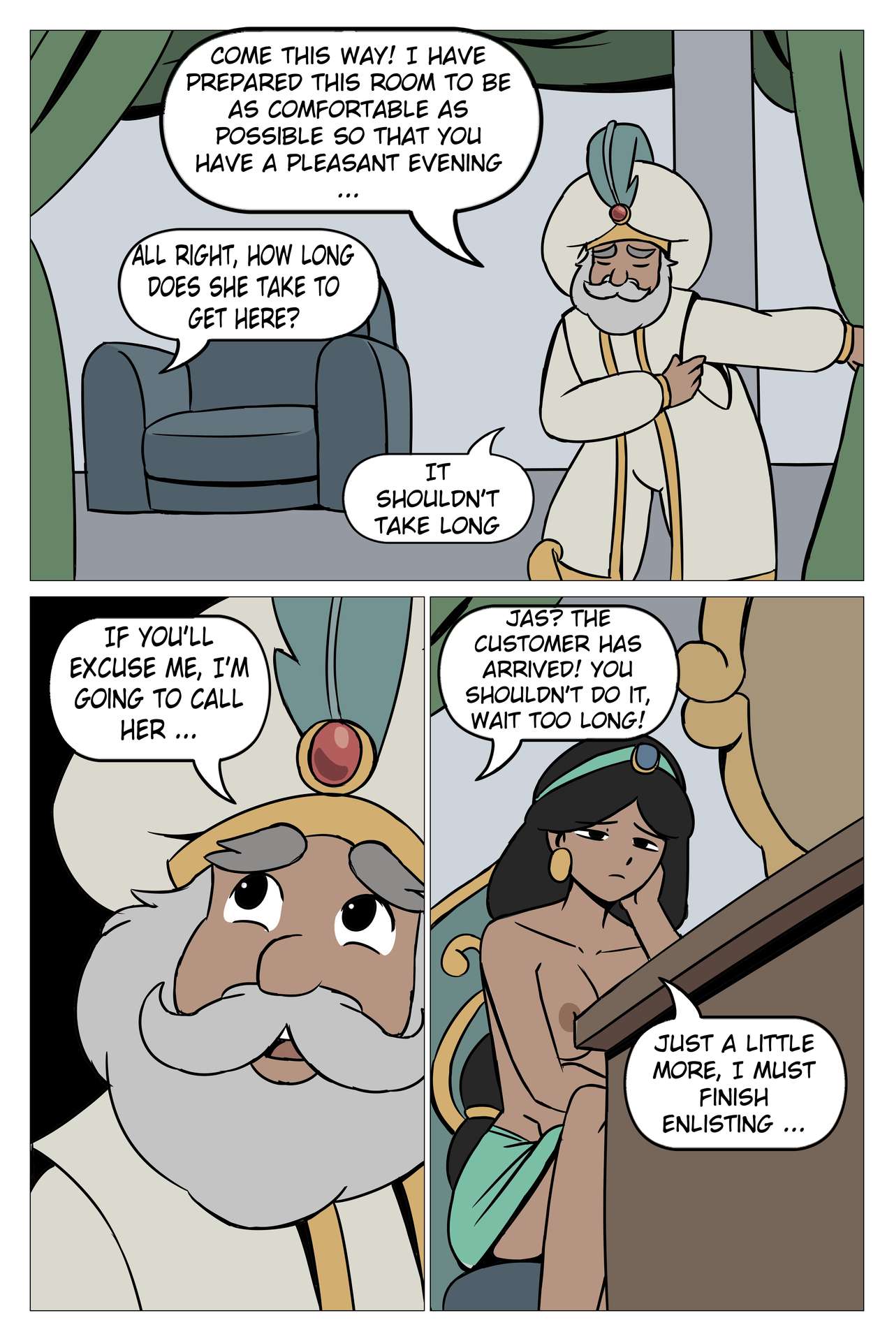 Aladdin - Princess Duty page 3 full
