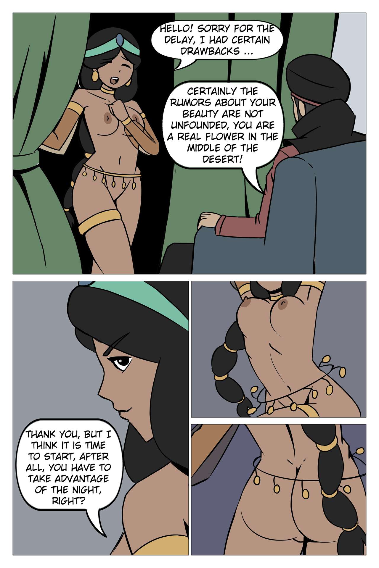 Aladdin - Princess Duty page 5 full